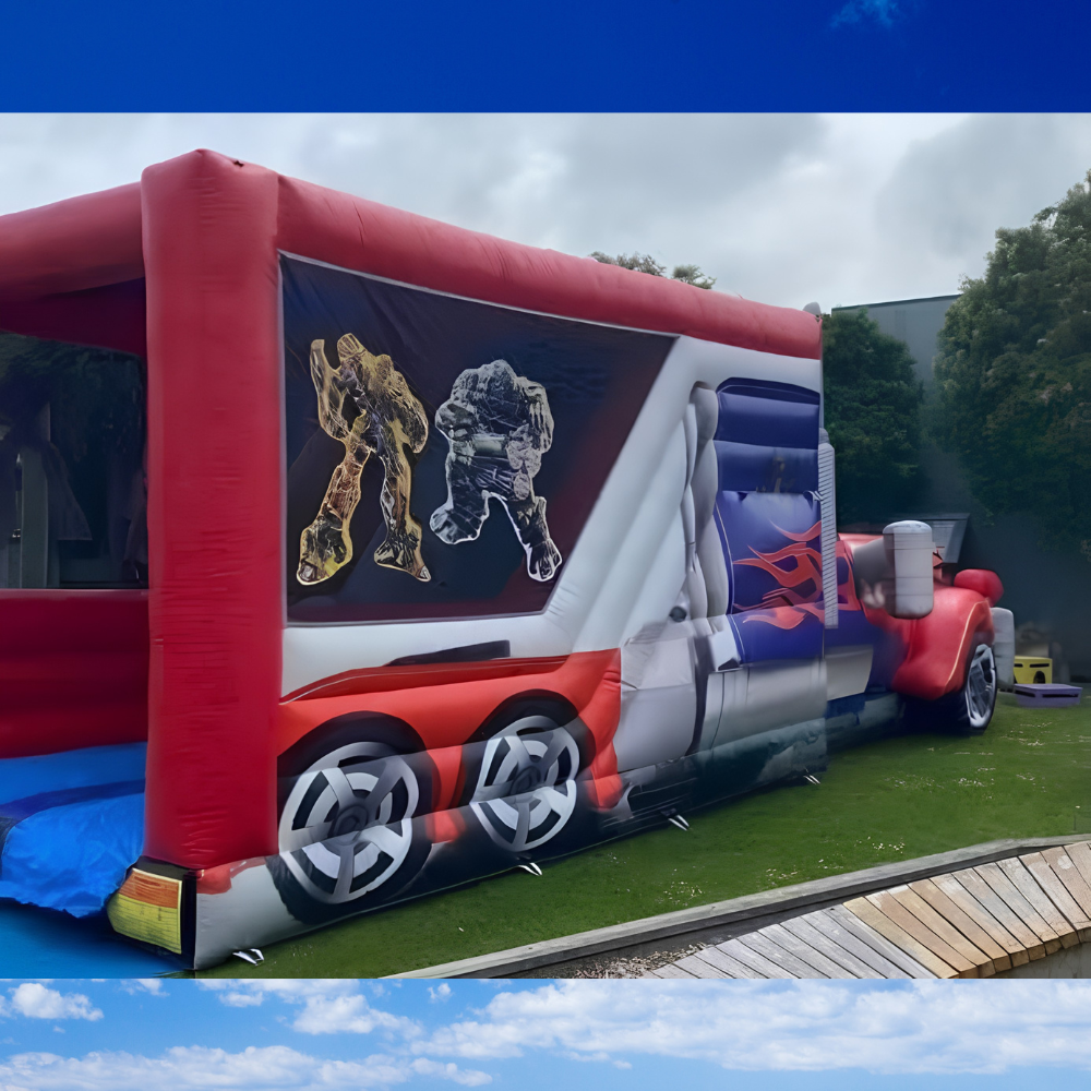 Transformers Truck Bouncy Castle